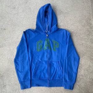 Gap Logo Zip Up Hoodie
